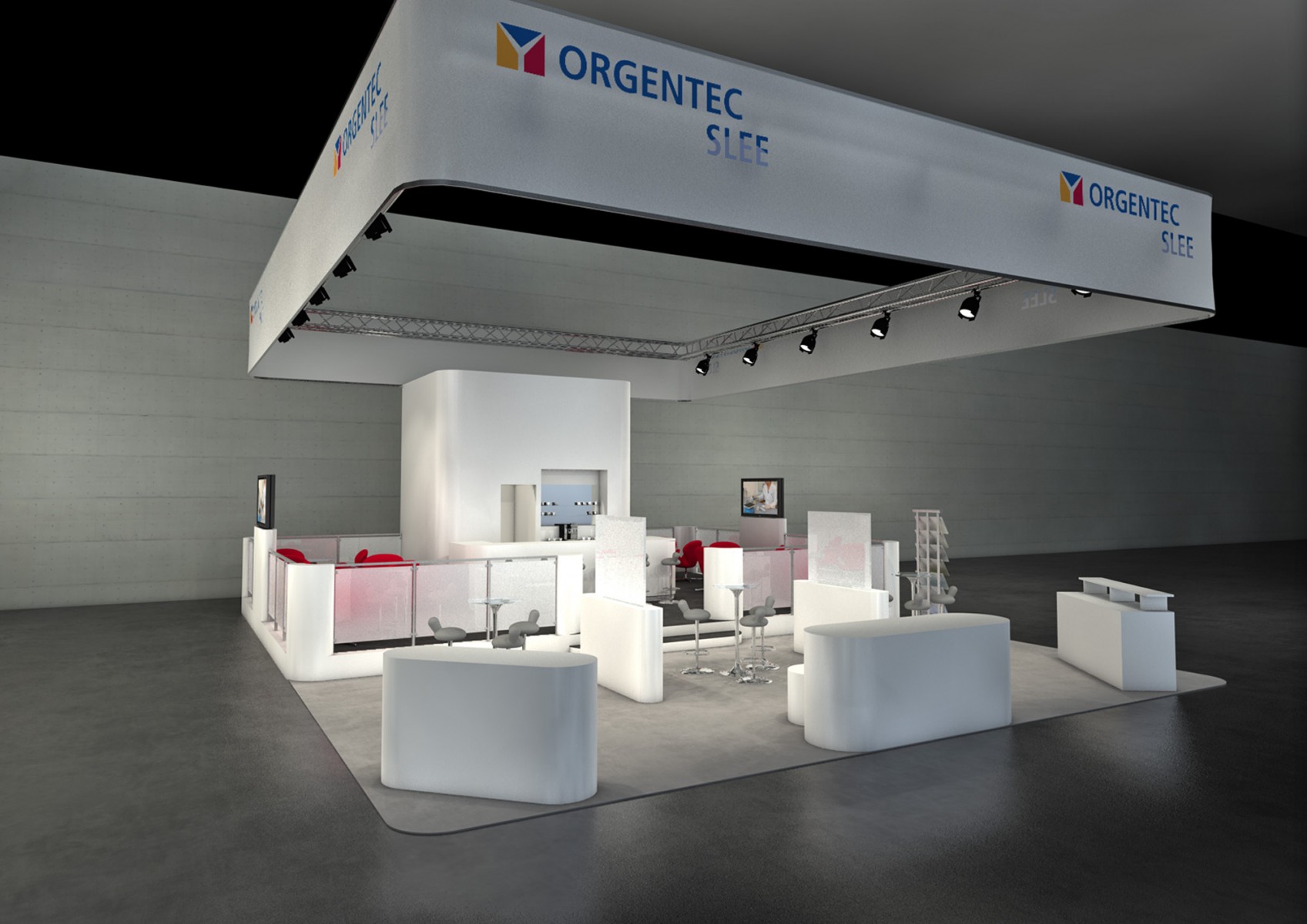 Messestand Orgentec, 2013