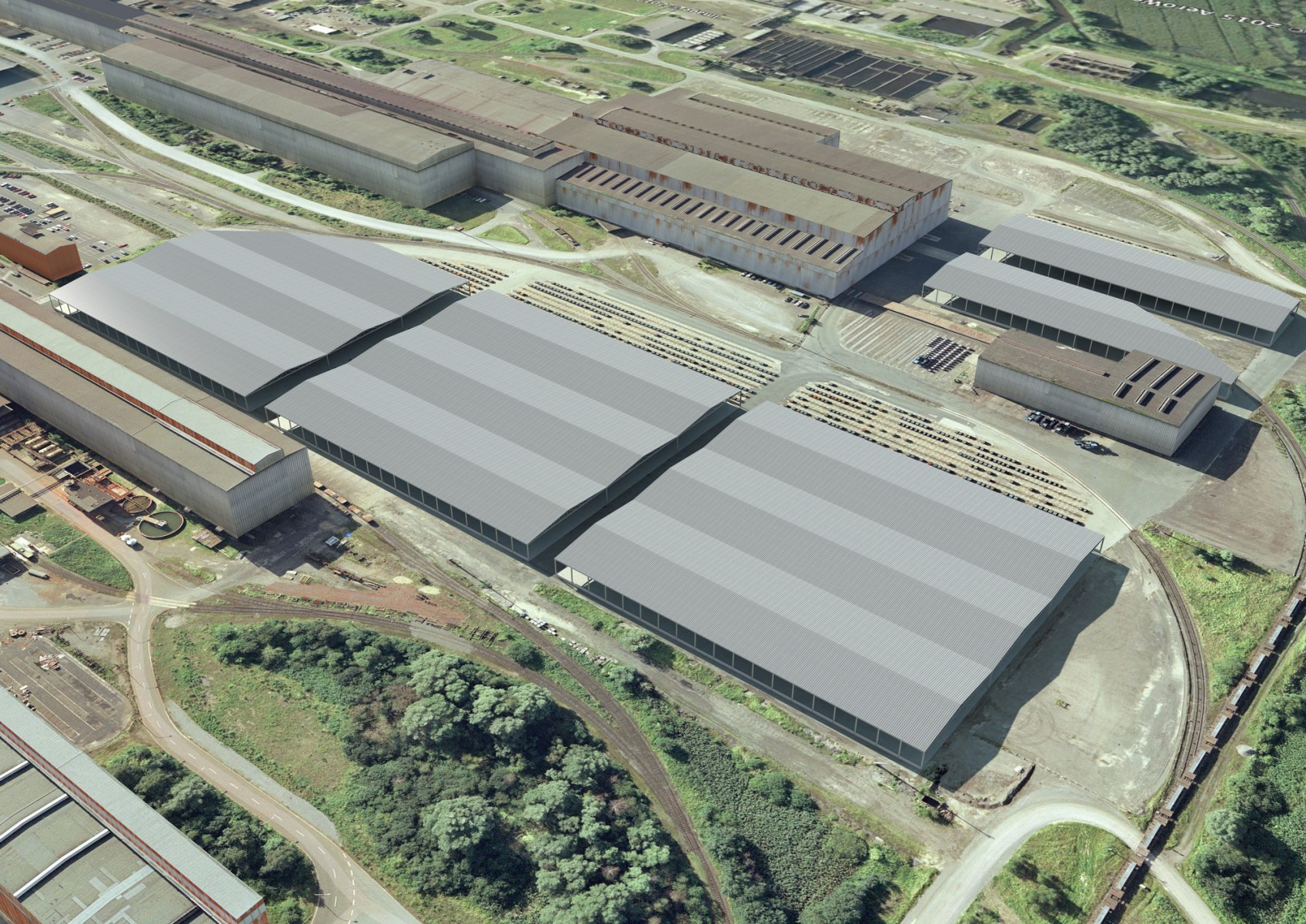 Coillager Stahlwerke Bremen 2015