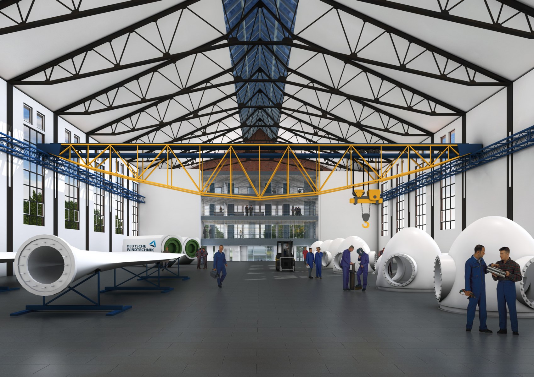 DWT-Montagehalle, Bremen 2010