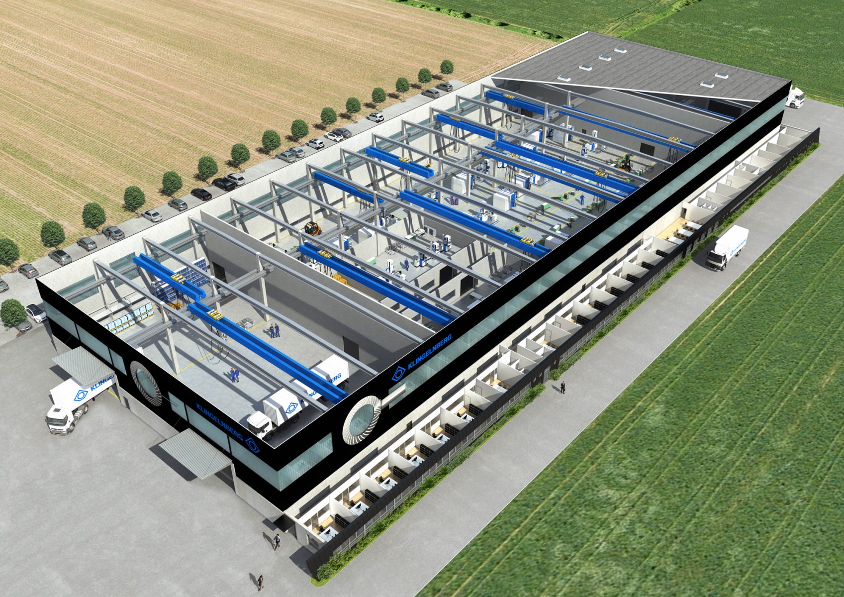 Produktionshalle, NRW 2012