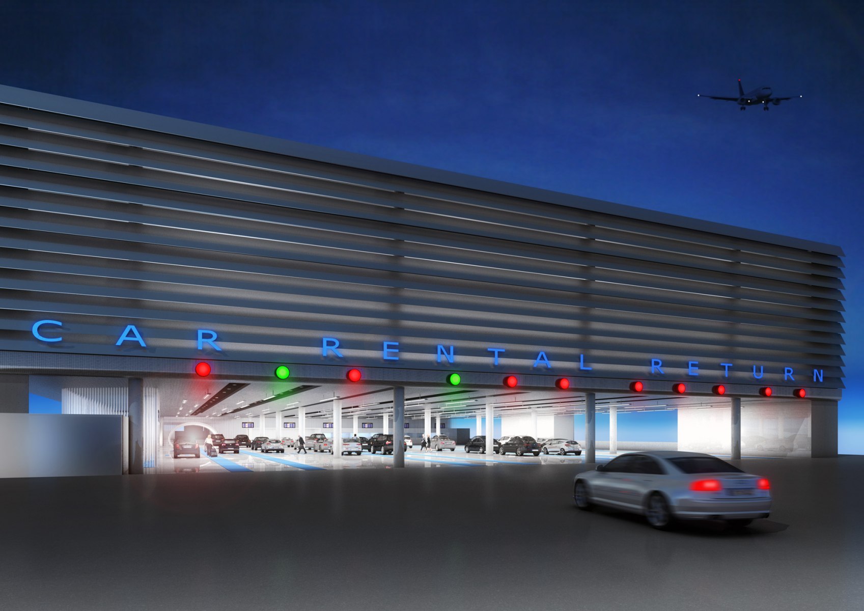 Mietwagenservicecenter BBI, 2009