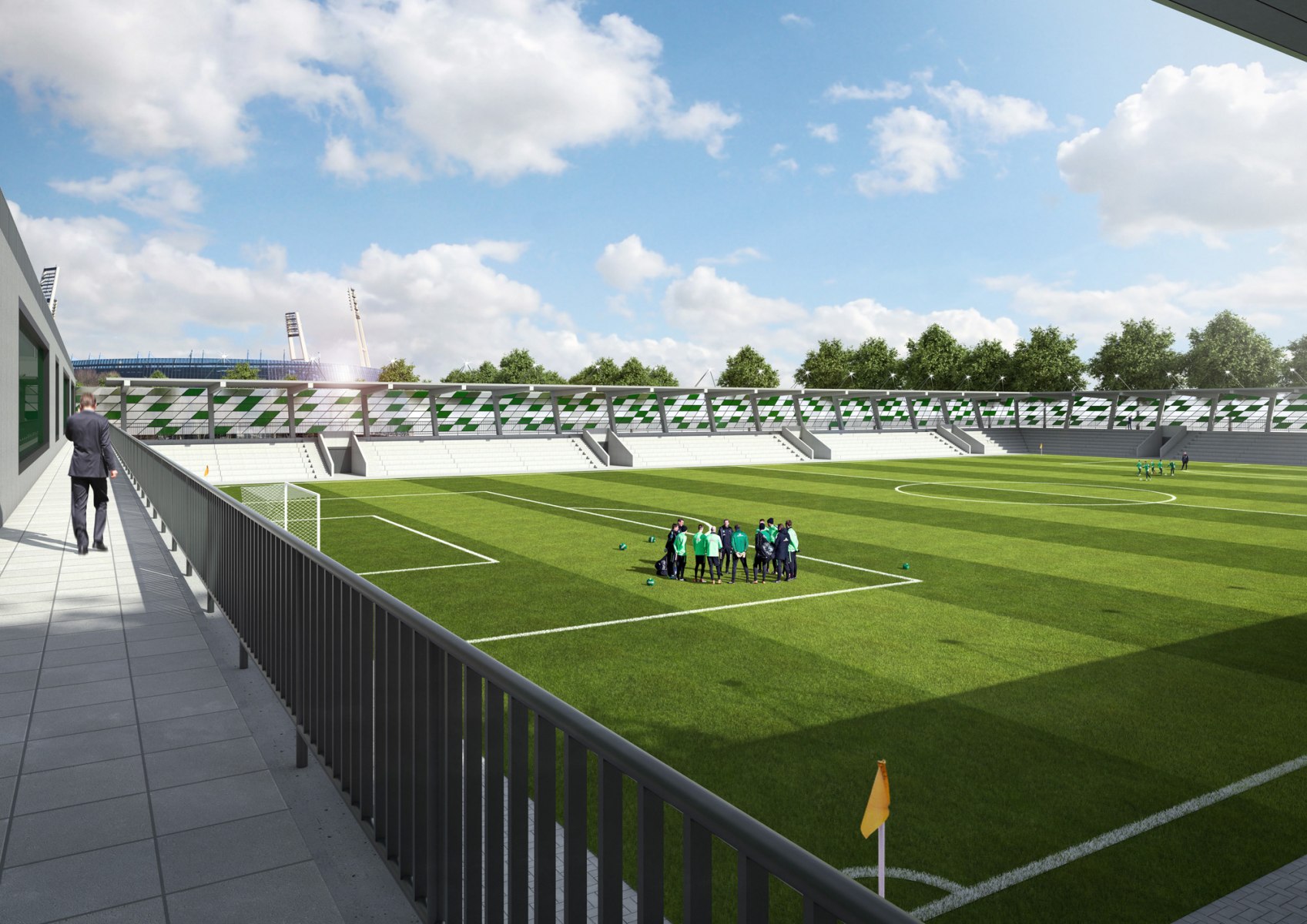 Werder TLZ - Der Platz