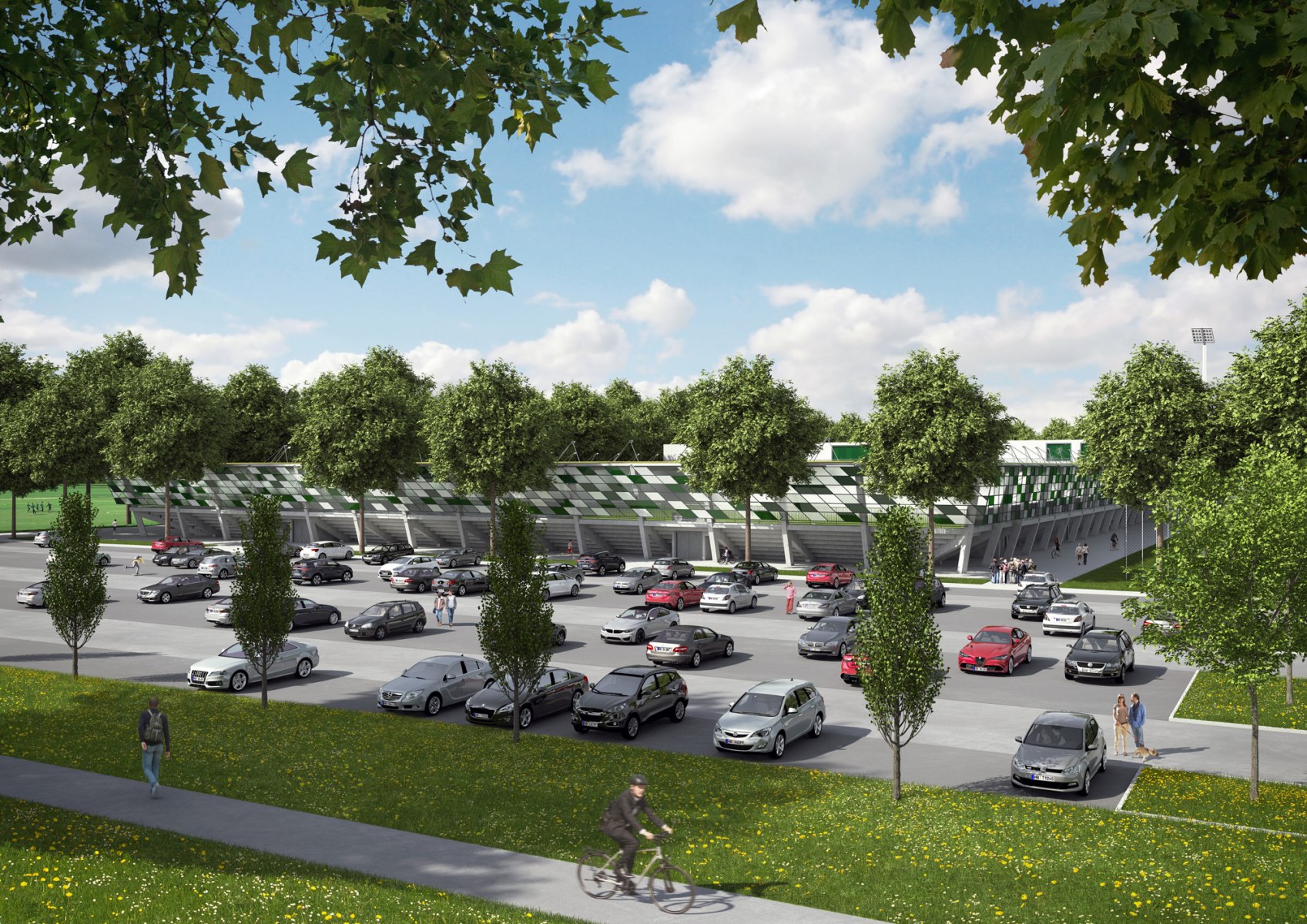 Werder TLZ - Blick vom Osterdeich