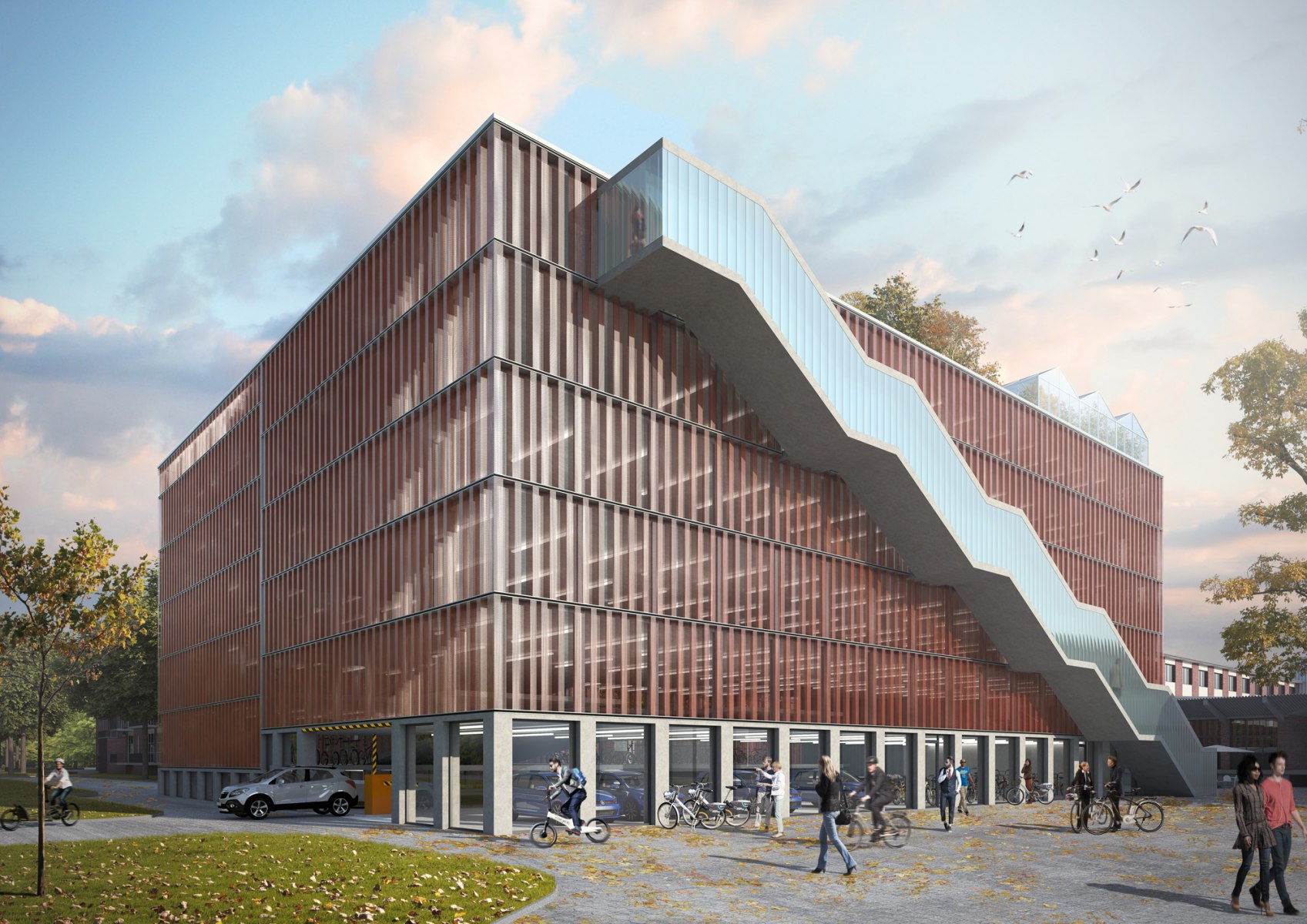 Mobilitätshaus 1, 2019