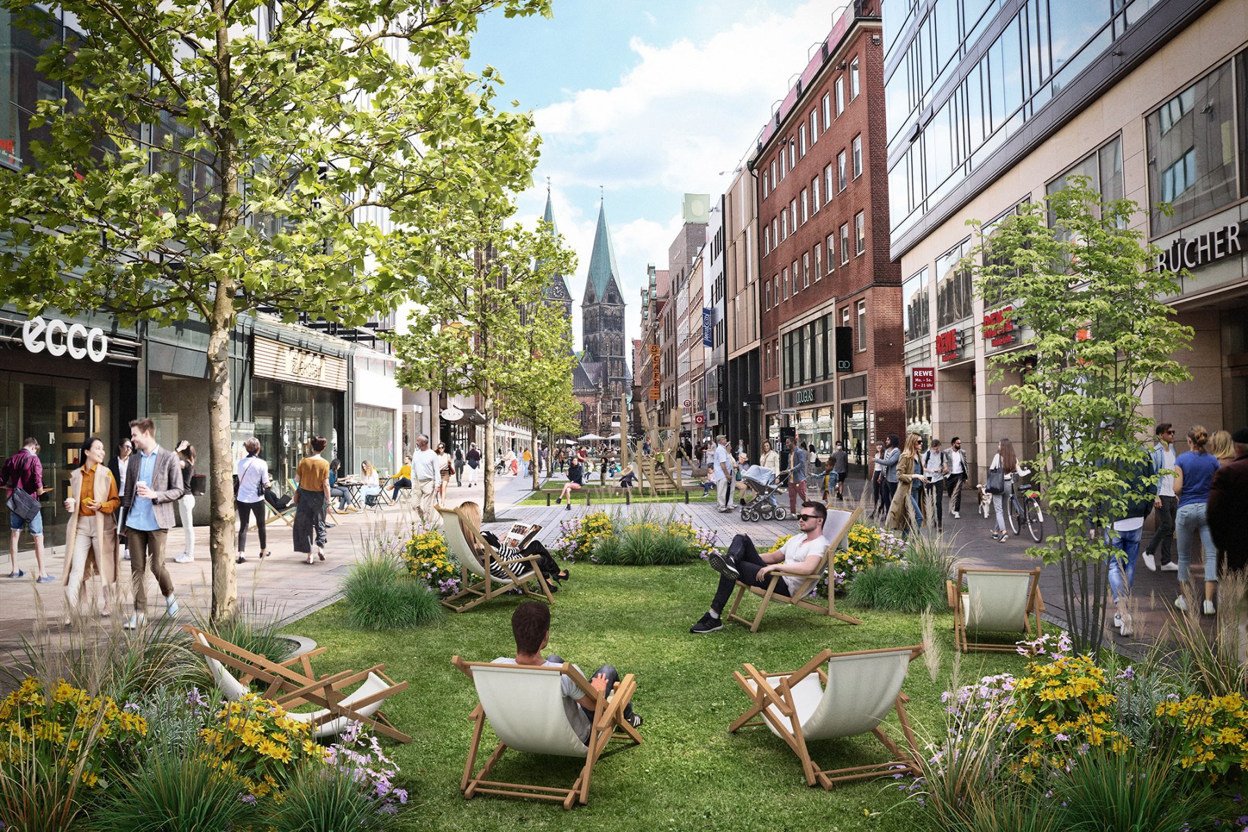 Umgestaltung Obernstraße 2021