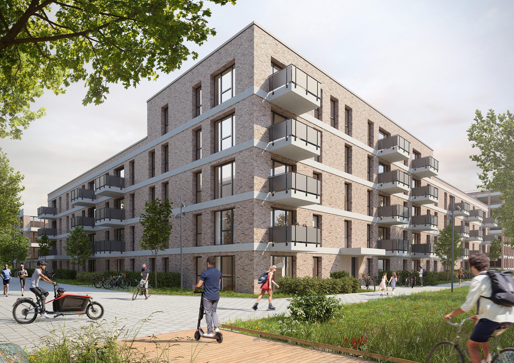 Blick vom Fleetpark 2024