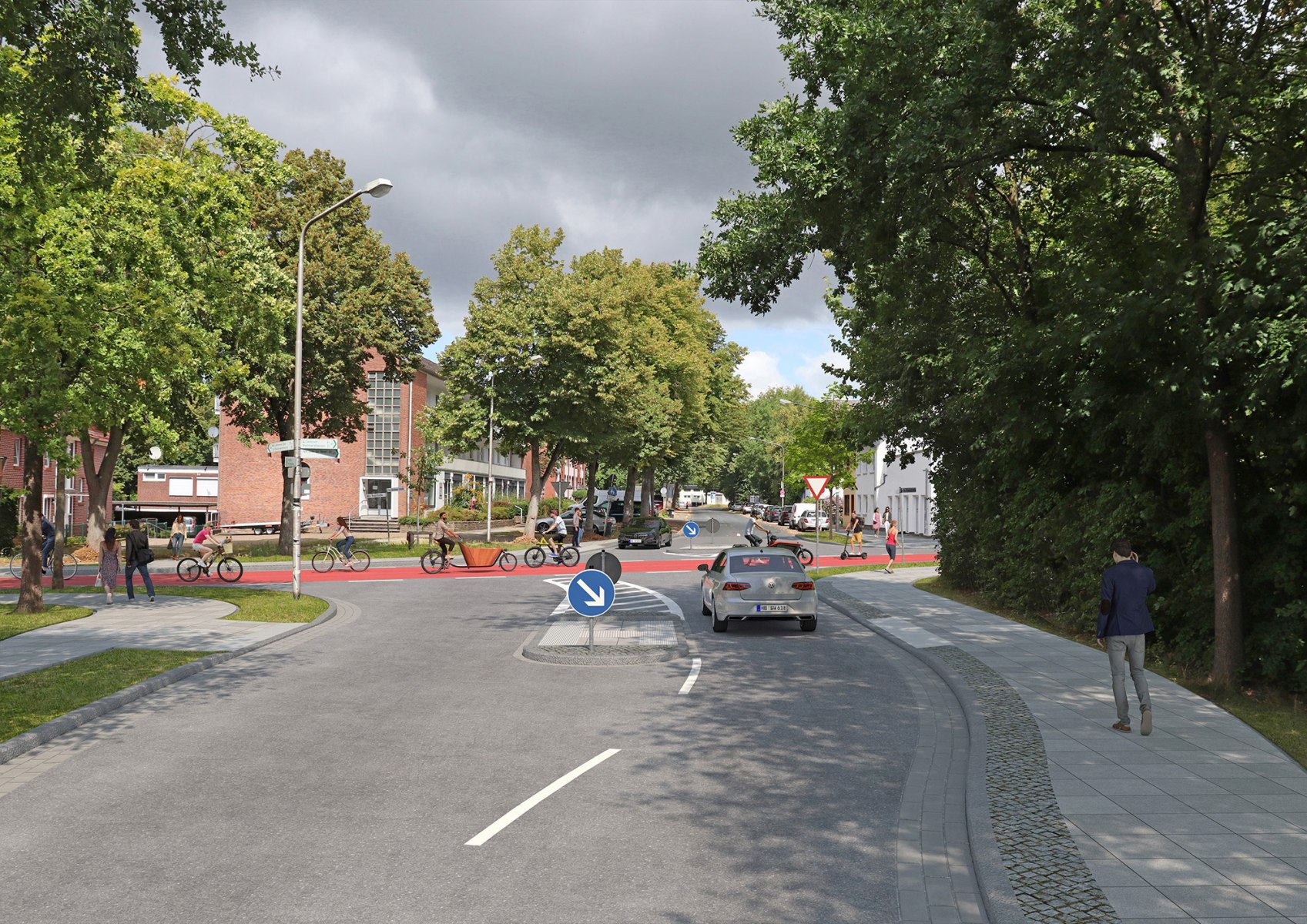 Zum Huchtinger Bahnhof